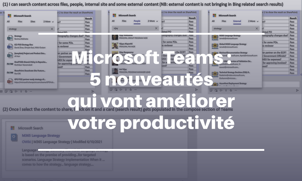 Microsoft Teams : 5 nouveautés qui vont améliorer votre productivité